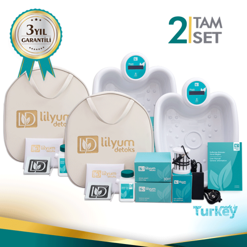 Ayak Detoksu Cihazı (2 Tam Set)